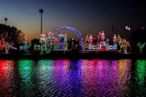 Winterfest lights image provided by oceancitymd.gov