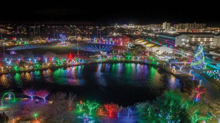 Winterfest of Lights. Photo Courtesy of Ocean City Tourism